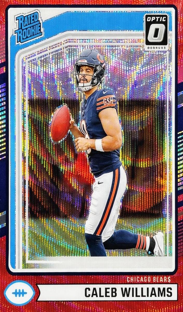 2024 Panini Donruss Football Press Proof Red Caleb Williams #327