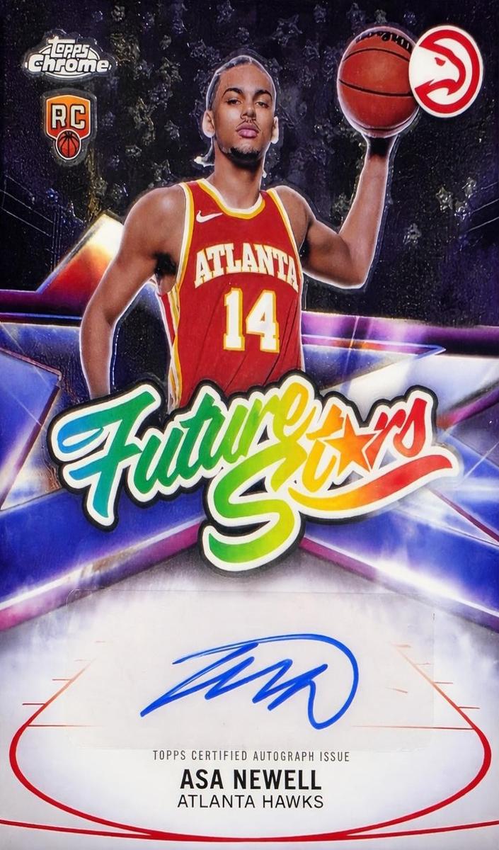 2025 Topps Chrome Basketball Asa Newell #FS-AN