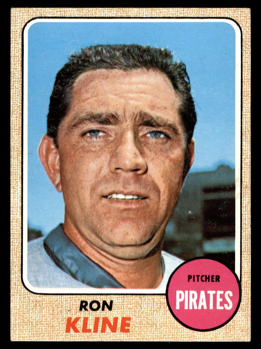 1968 Topps Baseball Ron Kline #446