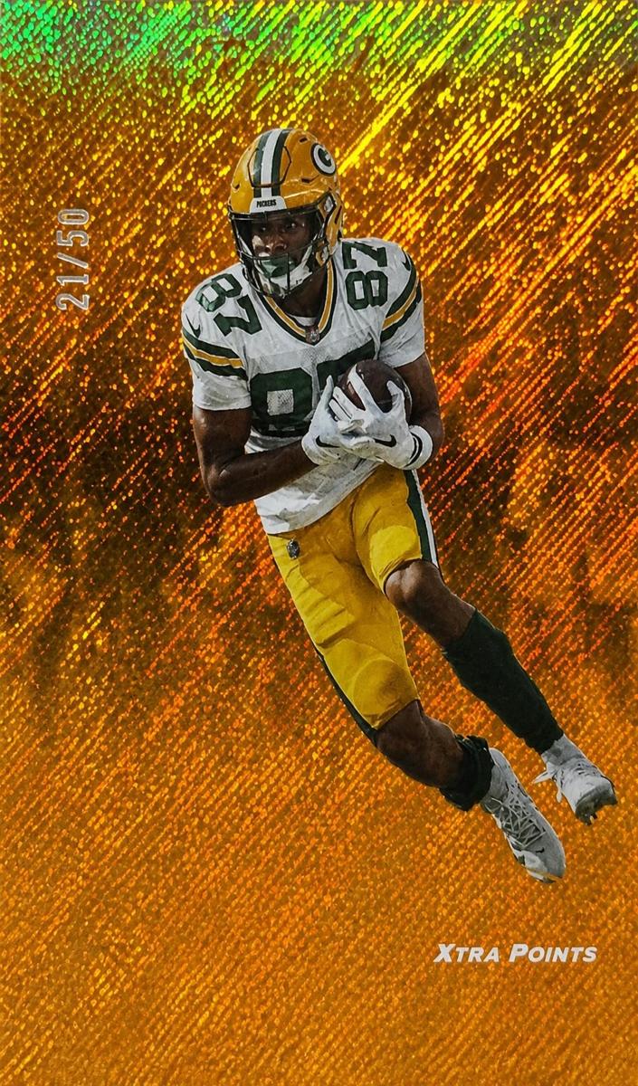 2024 Panini Prestige Football Orange Premium Xtra Points Romeo Doubs #109