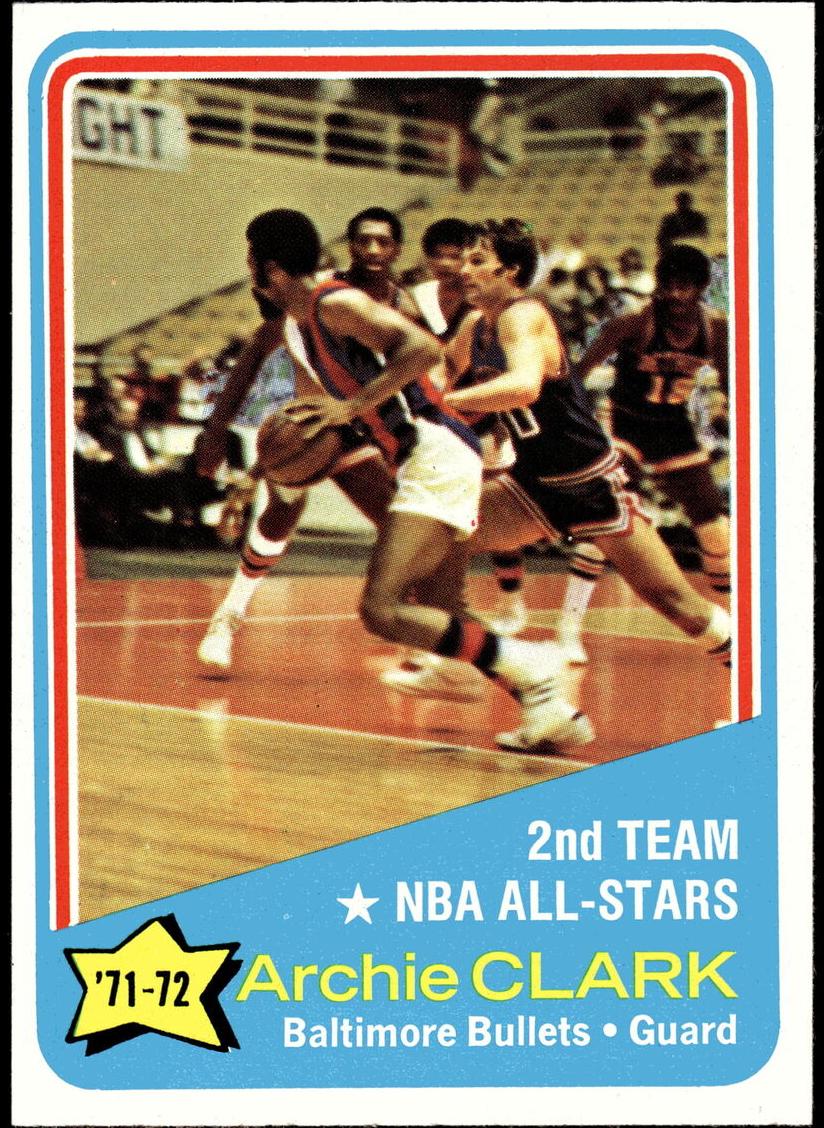1972 Topps Basketball Archie Clark #170