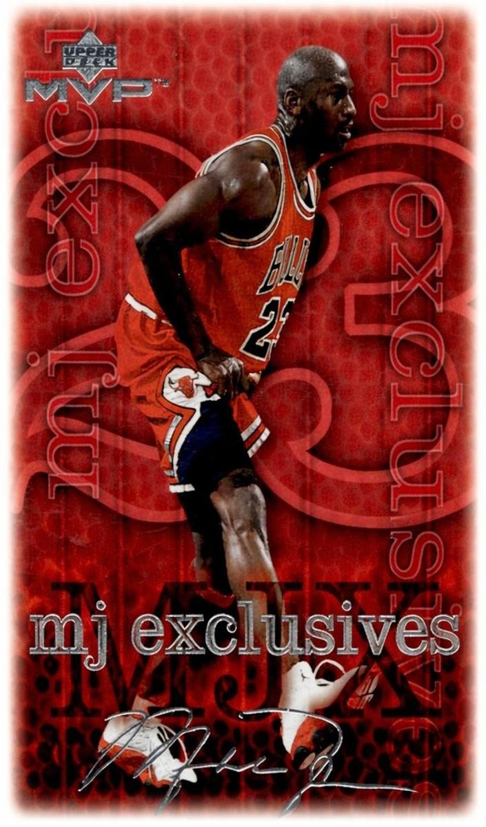 1999 Upper Deck MVP Basketball Silver Script Michael Jordan #200 PSA 9