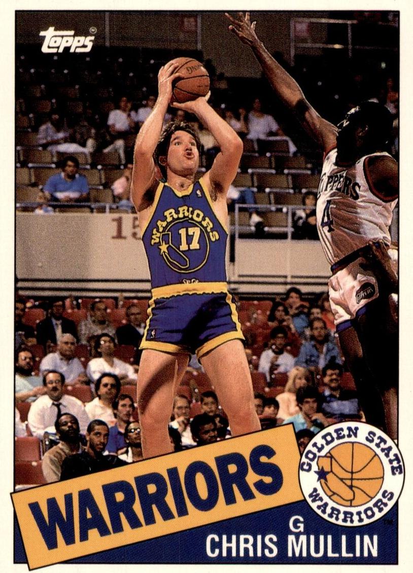 1992 Topps Archives Basketball Chris Mullin #68 PSA 9
