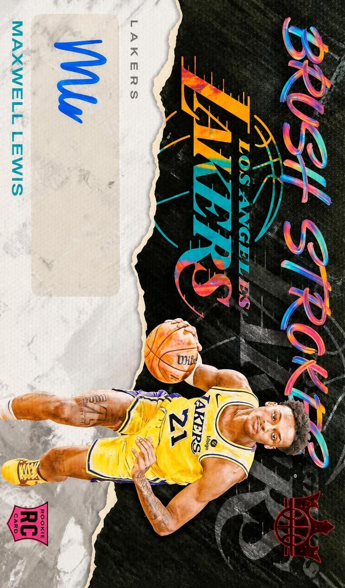 2023 Panini Court Kings Basketball Ruby Maxwell Lewis #BR-MAX