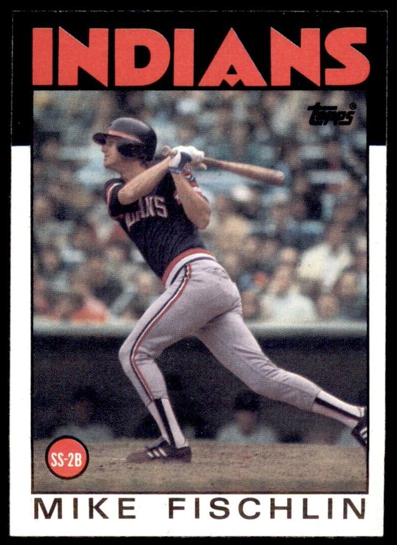 1986 Topps Baseball Mike Fischlin #283