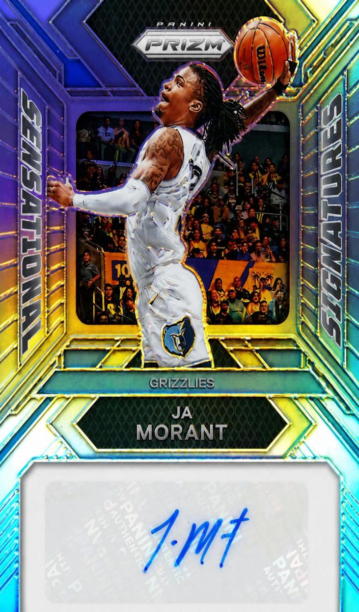 2023 Panini Prizm Basketball Silver Ja Morant #SS-JM PSA 10