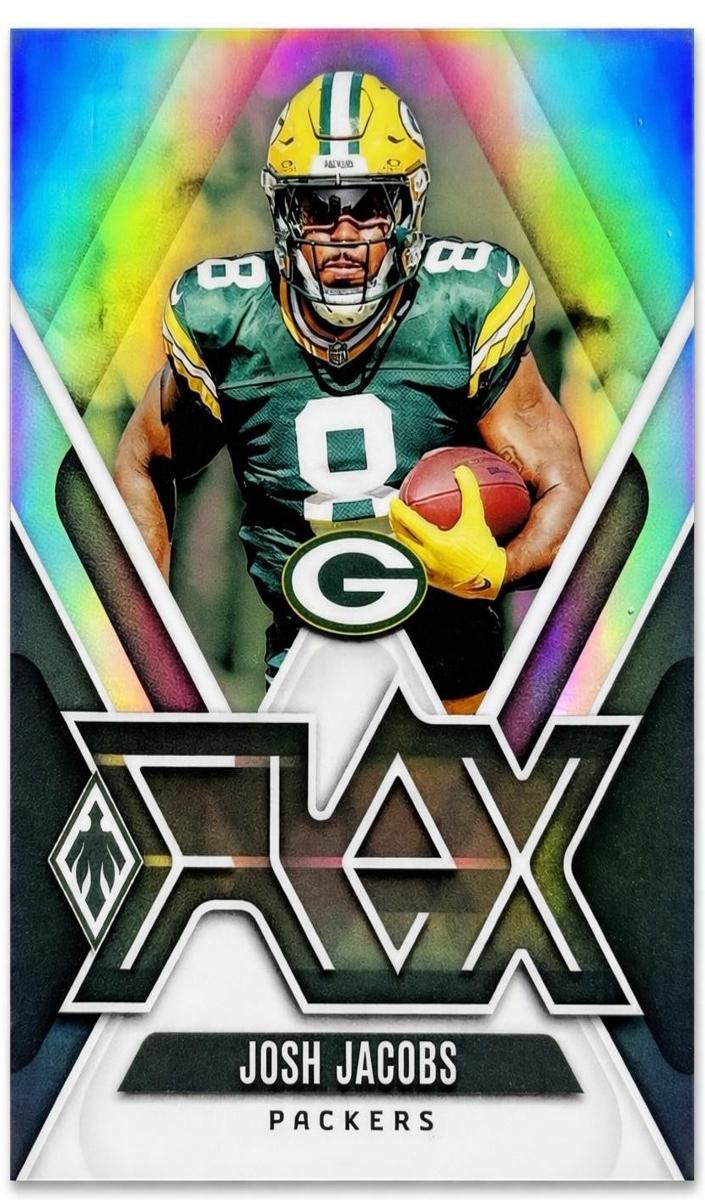 2024 Panini Phoenix Football Josh Jacobs #F-JJS PSA 9