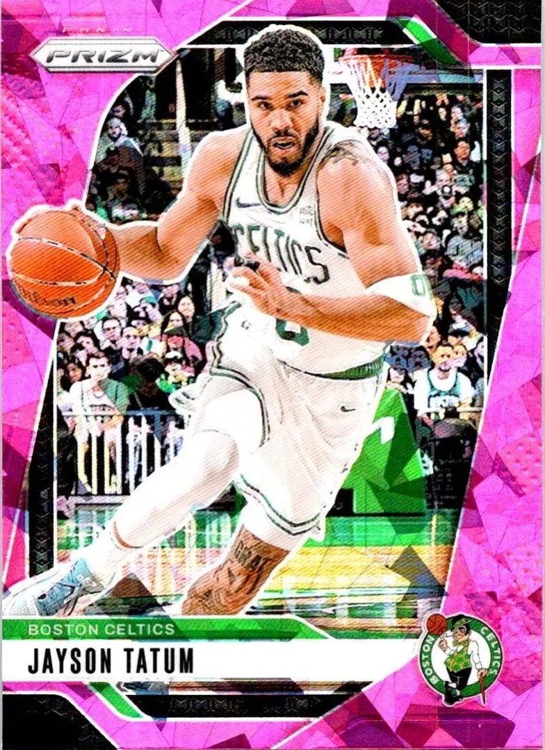 2024 Panini Prizm Basketball Pink Ice Jayson Tatum #103
