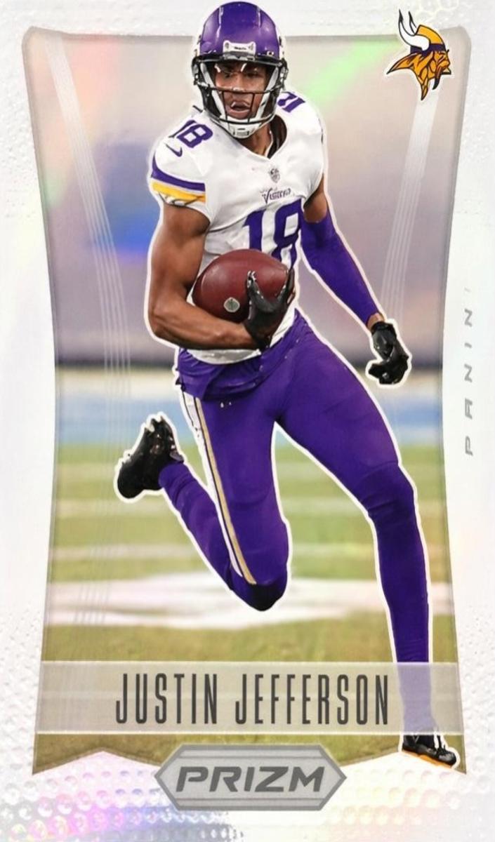 2022 Panini Prizm Football Justin Jefferson #PF-10 PSA 9