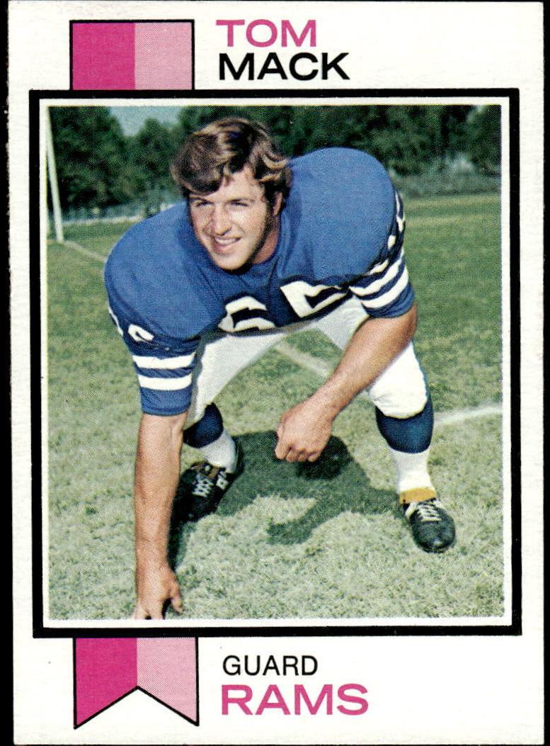 1973 Topps Football Tom Mack #90