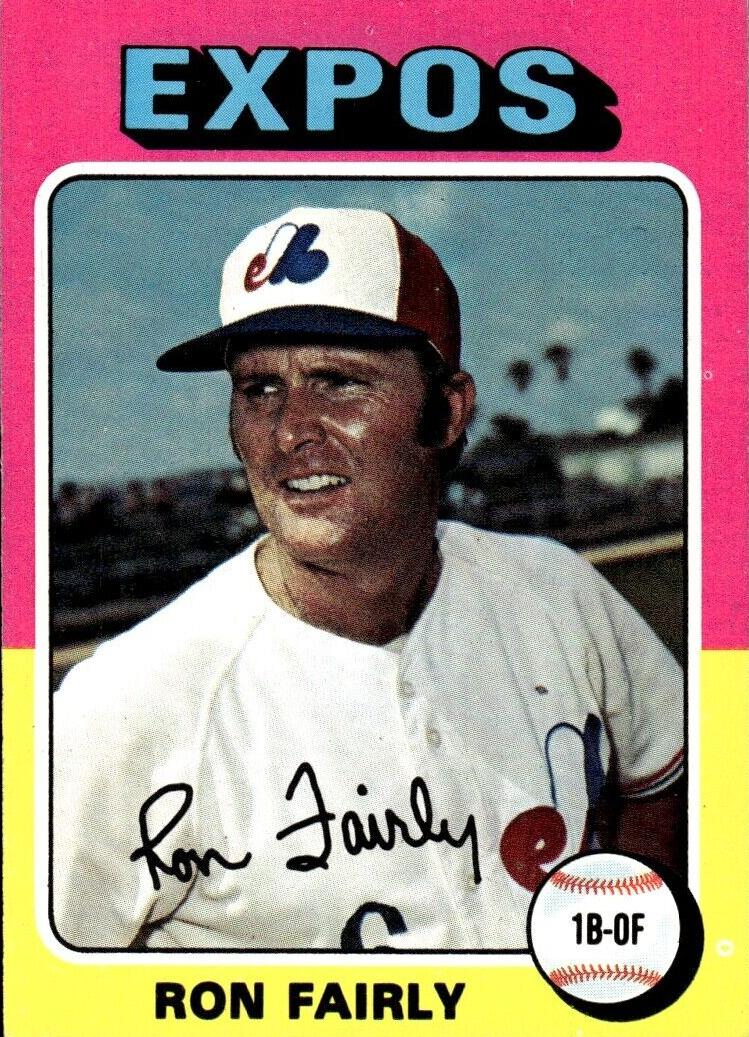 1975 Topps Baseball Ron Fairly #270