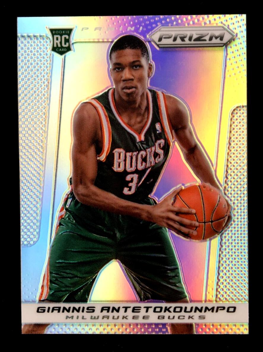2013 Panini Prizm Basketball Silver Prizm Giannis Antetokounmpo #290 PSA 10