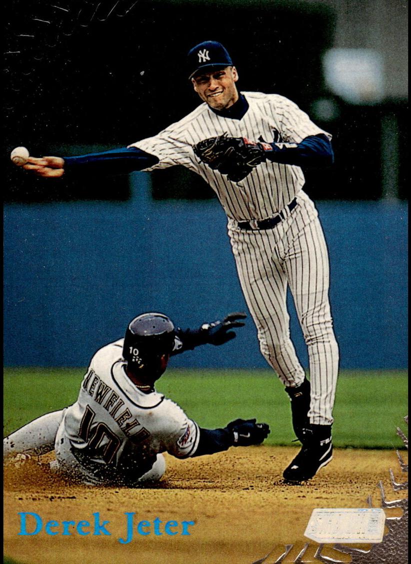1998 Topps Stadium Club Baseball Derek Jeter #241 PSA 9