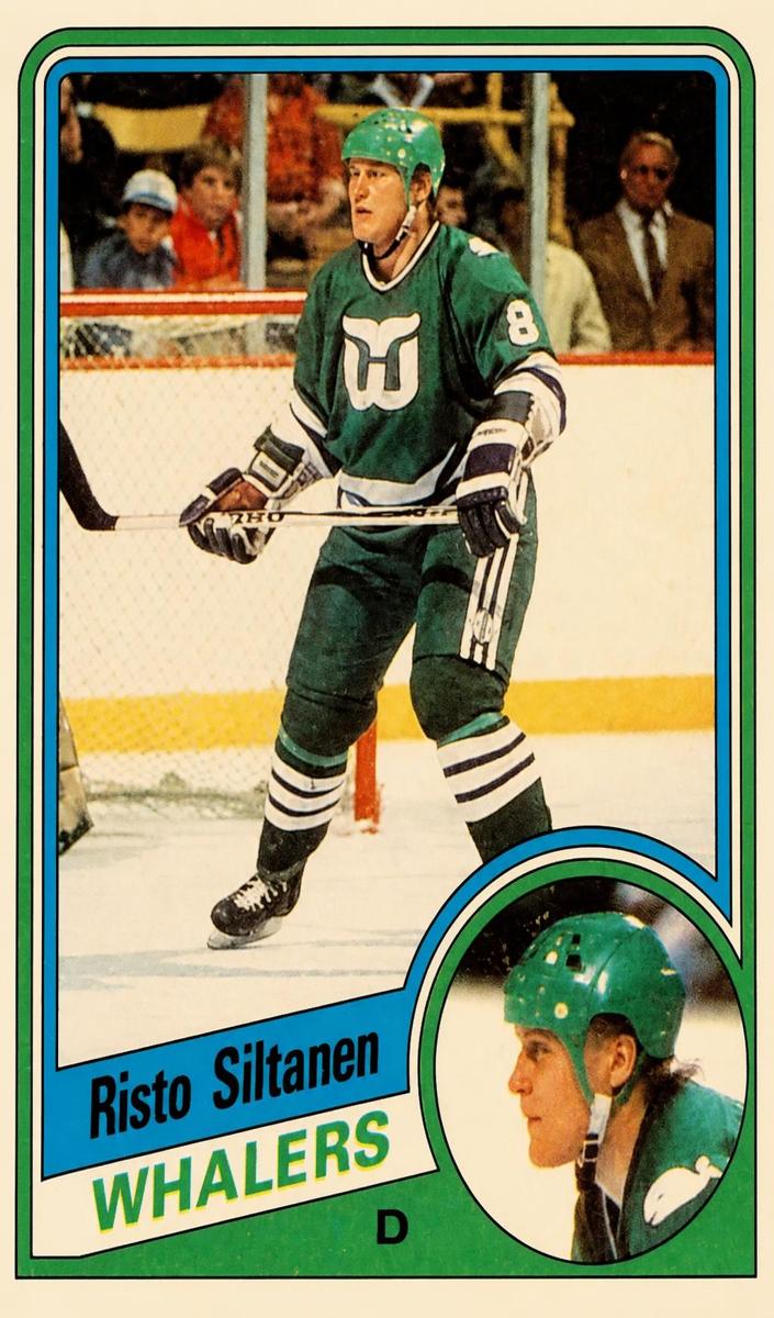 1984 Topps Hockey Risto Siltanen #61