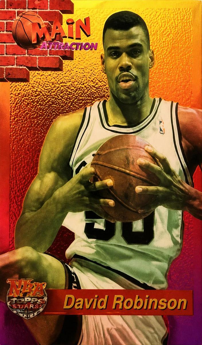1993 Topps Finest Basketball David Robinson #24 PSA 10