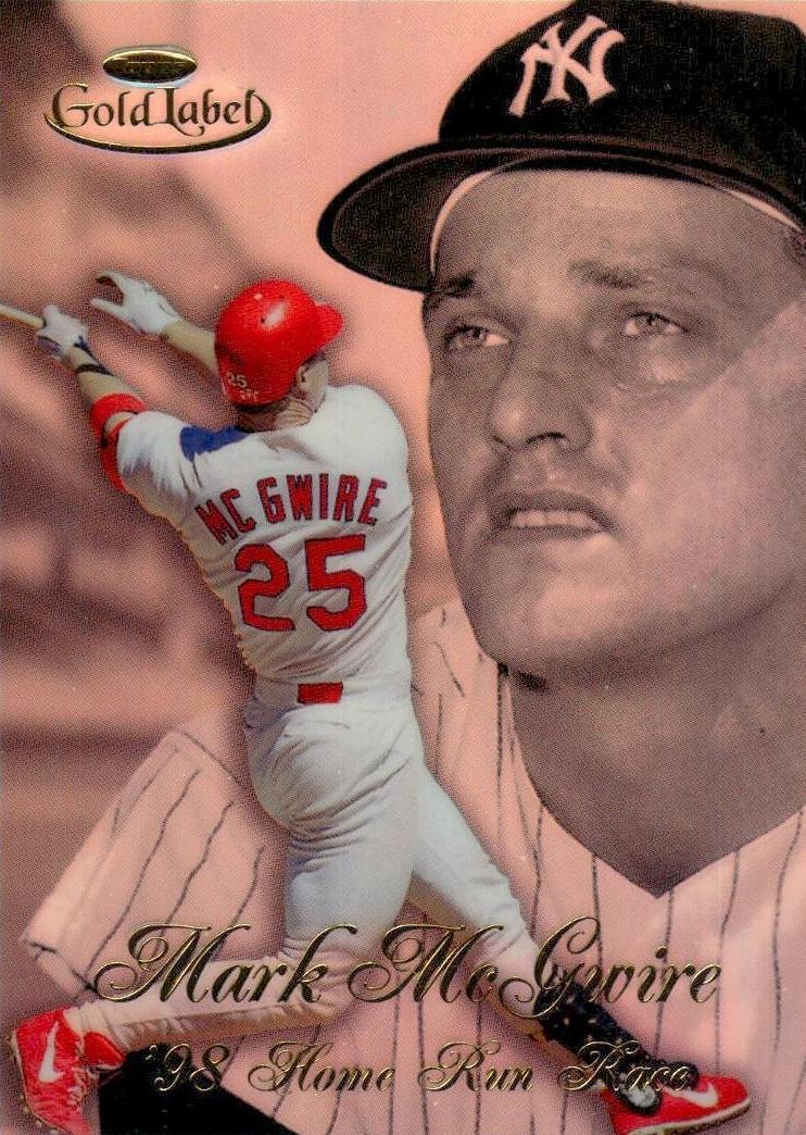 1998 Topps Gold Label Baseball Mark McGwire #HR2 PSA 9