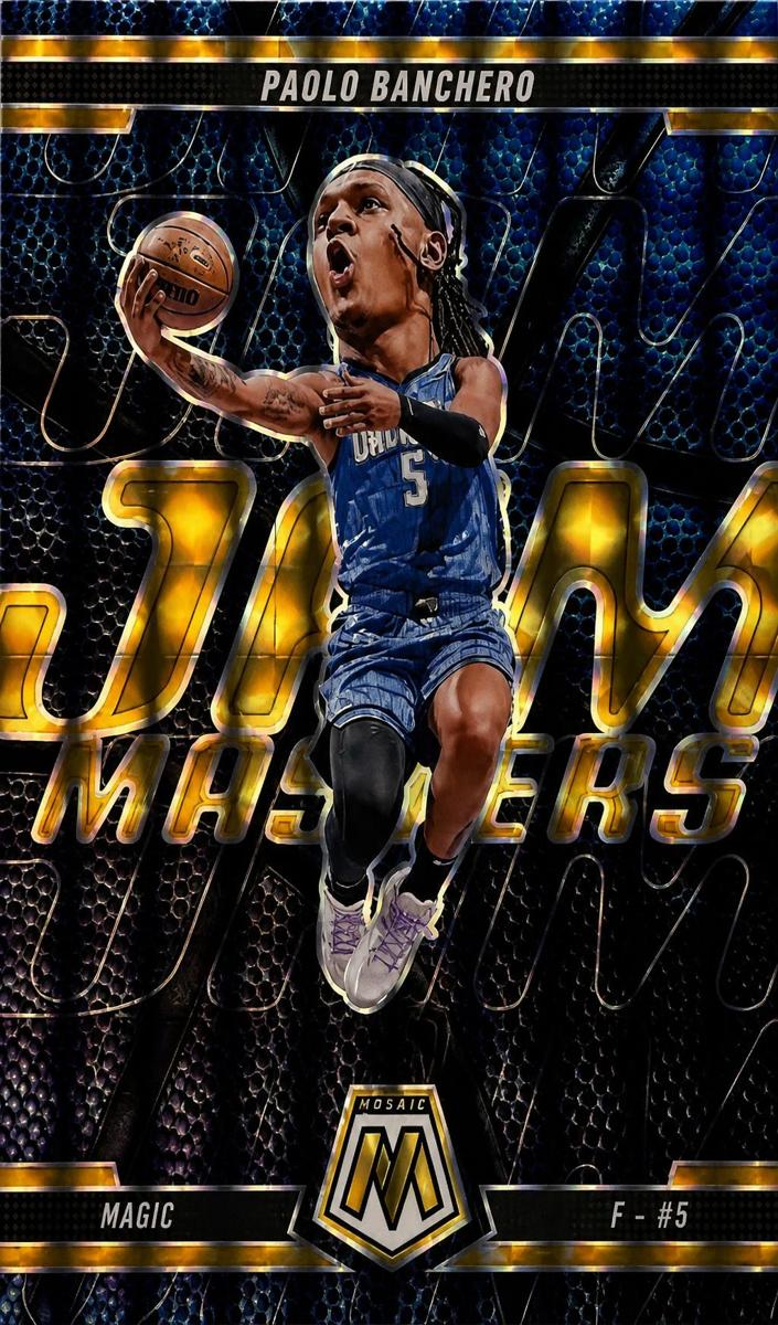 2024 Panini Mosaic Basketball Reactive Yellow Paolo Banchero #11