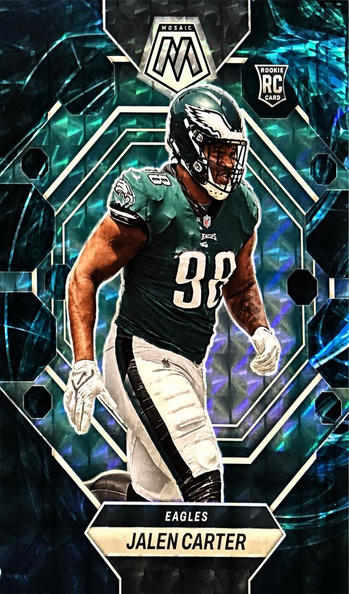 2023 Panini Mosaic Football Genesis Jalen Carter #328