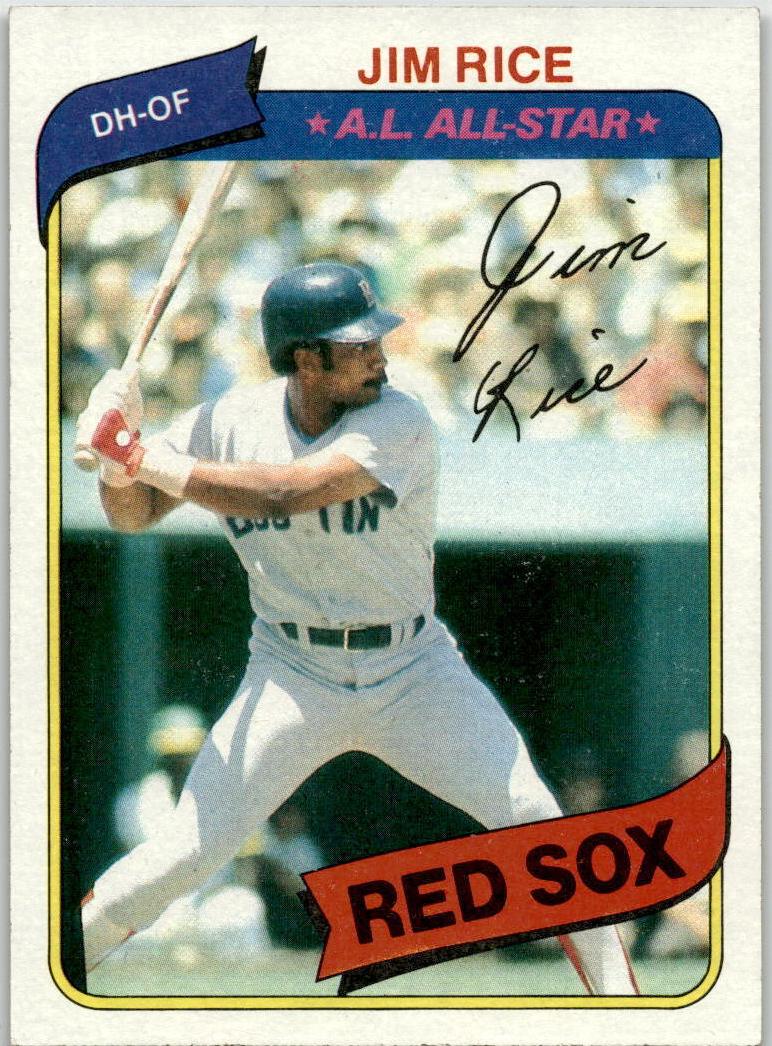 1980 Topps Baseball Jim Rice #200 PSA 9