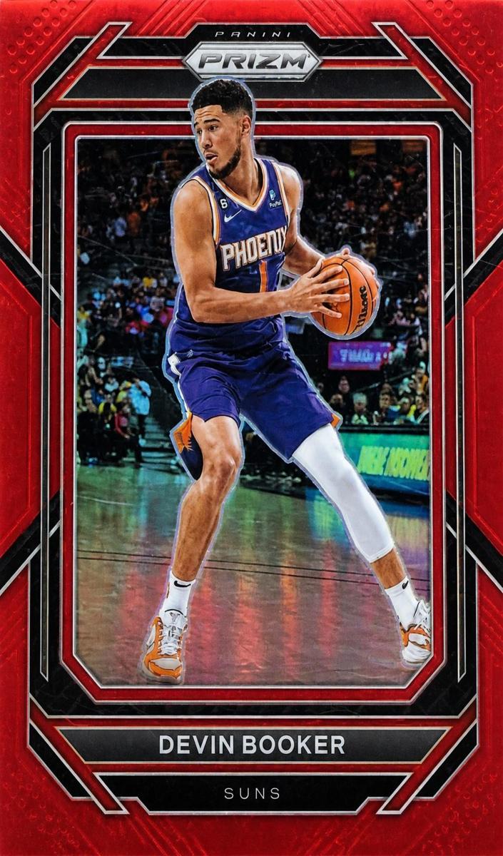 2022 Panini Prizm Basketball Red Devin Booker #140
