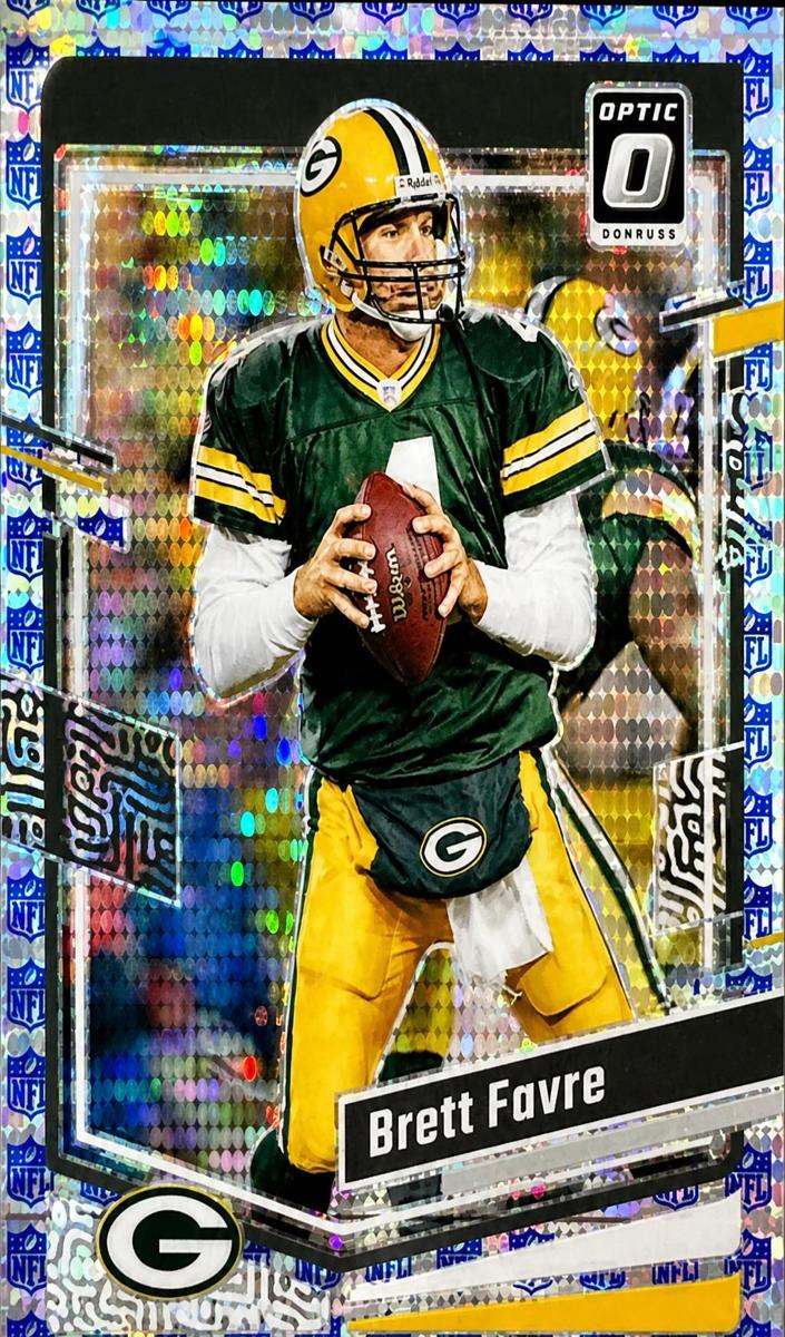 2023 Donruss Optic Football Shield Brett Favre #64 PSA 9