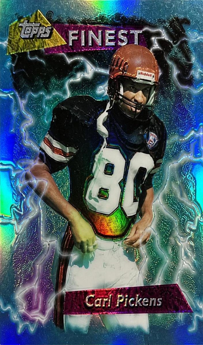 1995 Topps Finest Football Refractor Carl Pickens #139