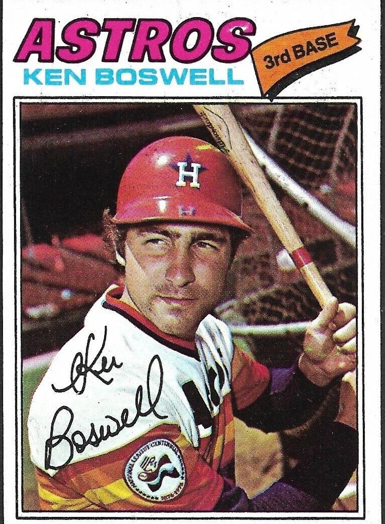 1977 Topps Baseball Ken Boswell #429