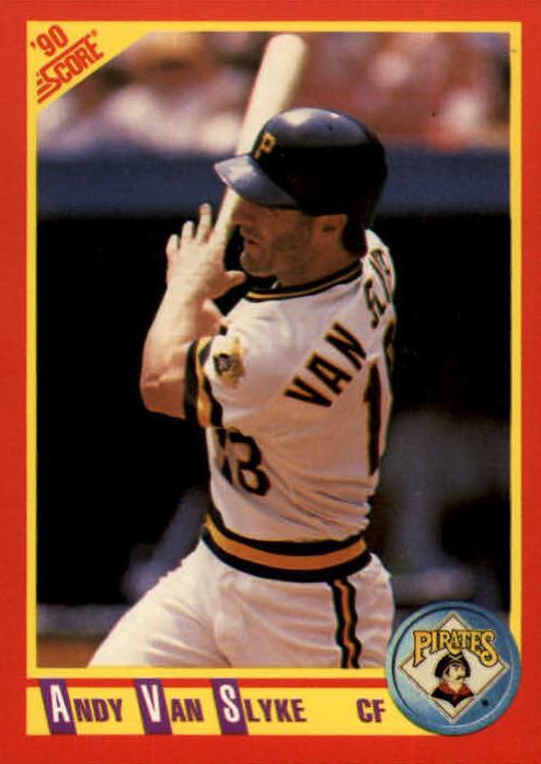 1990 Score Baseball Andy Van Slyke #440