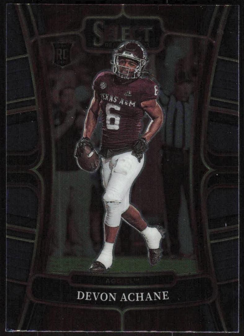 2023 Panini Select Draft Picks Football De'Von Achane #20 PSA 10