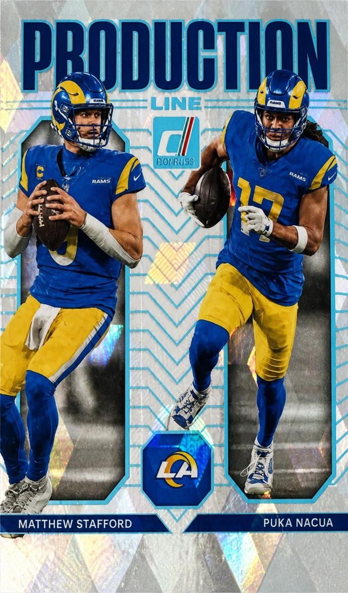 2024 Panini Donruss Football Cubic Puka Nacua #10