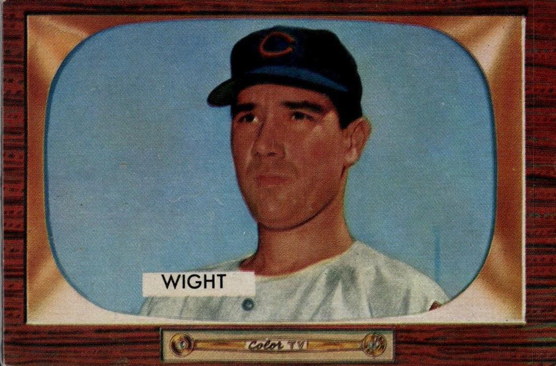 1955 Bowman Baseball Bill Wight #312 PSA 6