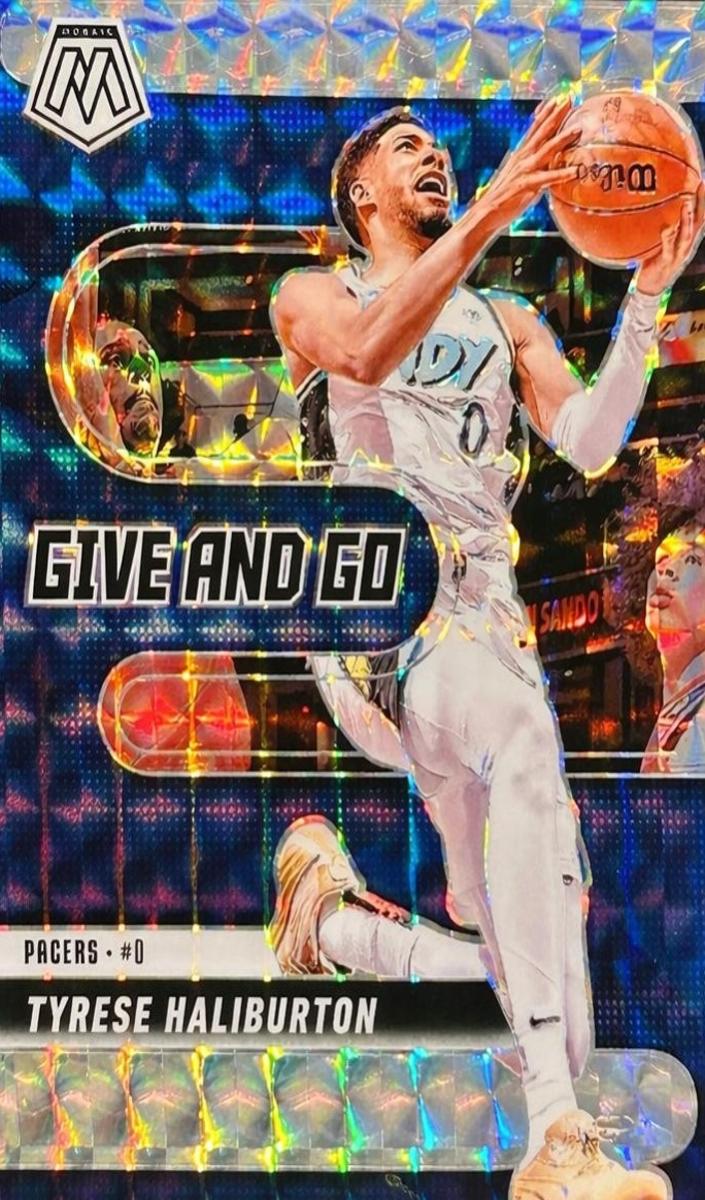 2024 Panini Mosaic Basketball Mosaic Tyrese Haliburton #10