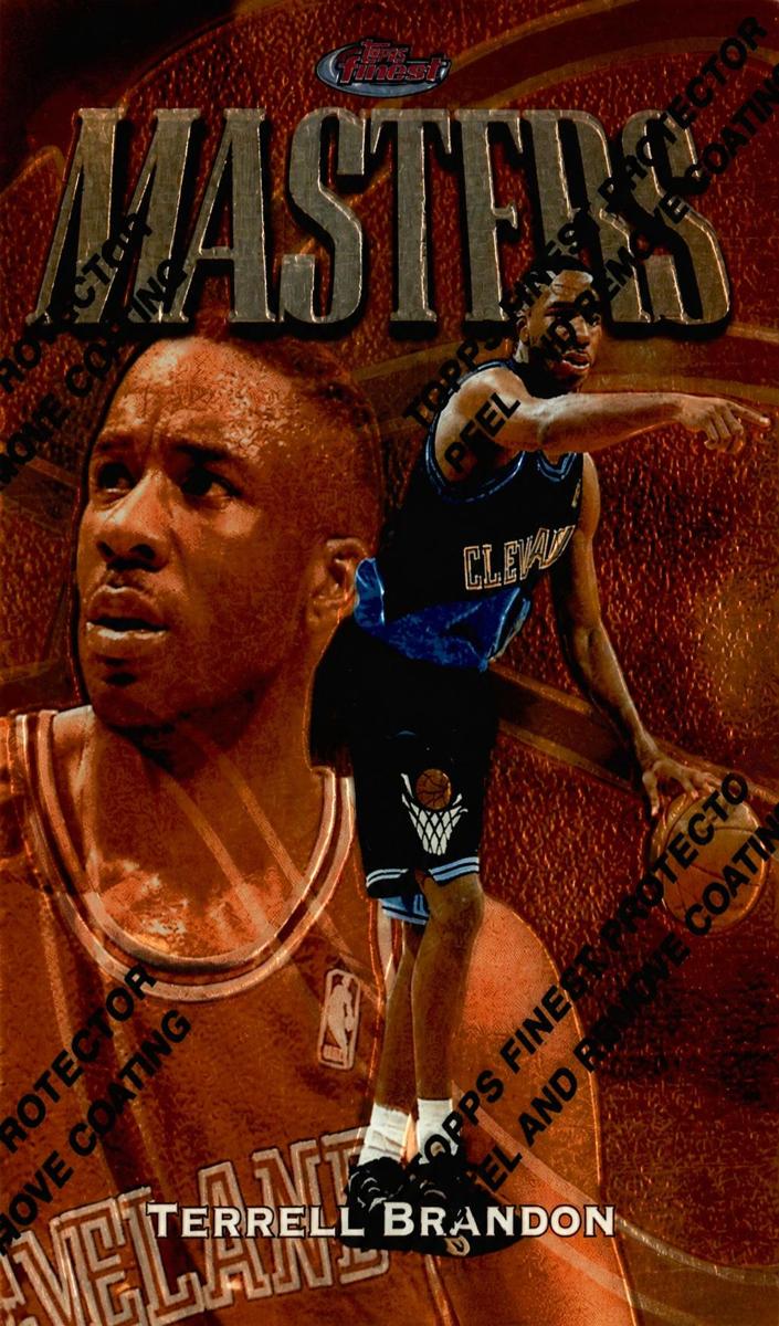 1997 Topps Finest Basketball Terrell Brandon #84 PSA 10