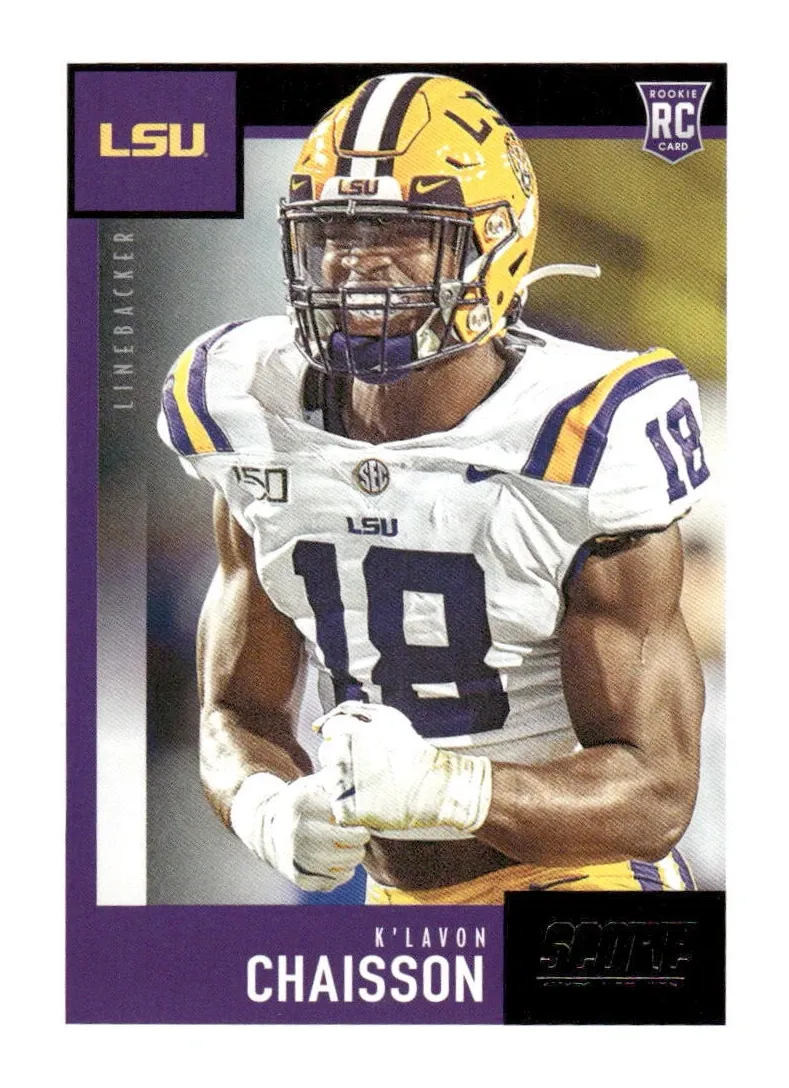 2020 Panini Score Football K'Lavon Chaisson #349