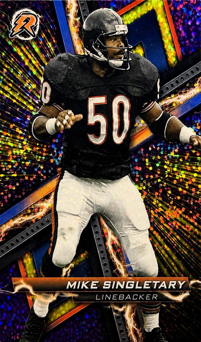 2023 Topps Composite Football Purple And Yellow Static Mike Singletary #71