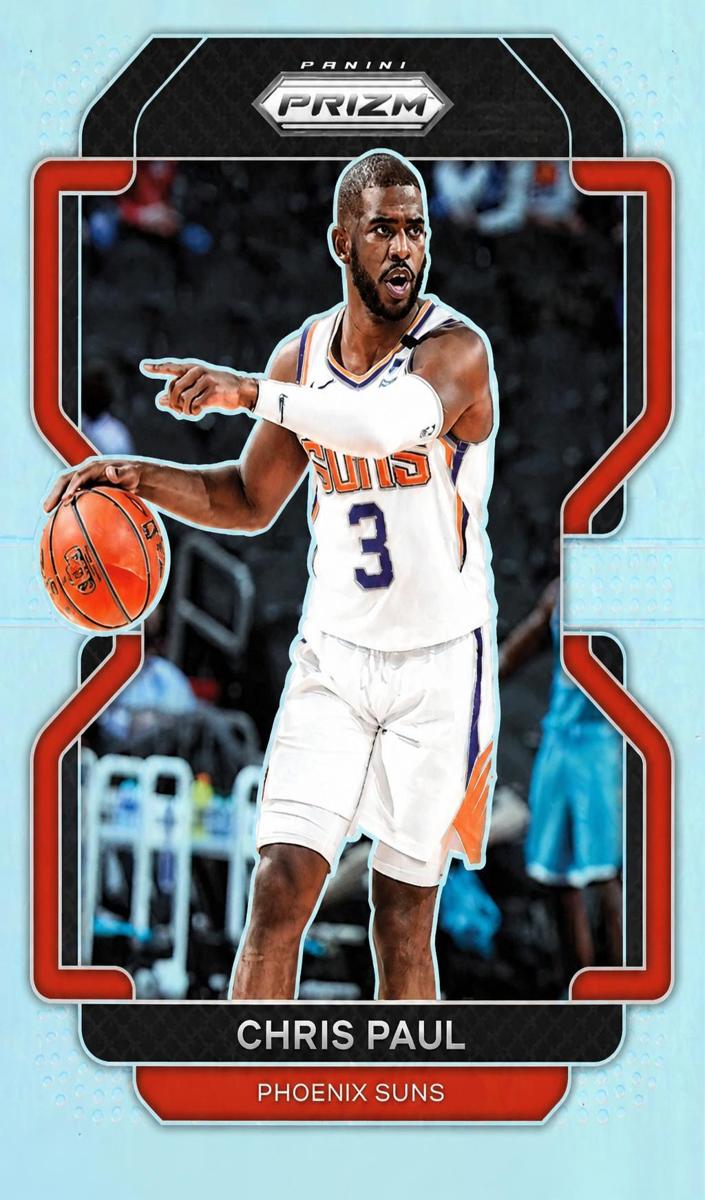 2021 Panini Prizm Basketball Prizms Silver Chris Paul #89