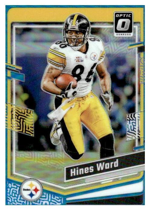 2023 Donruss Optic Football Aqua Hines Ward #161