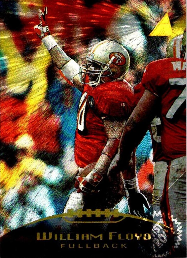 1995 Pinnacle Football Artist's Proof William Floyd #143