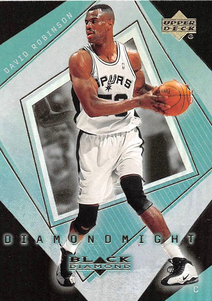 1999 Upper Deck Black Diamond Basketball David Robinson #DM7