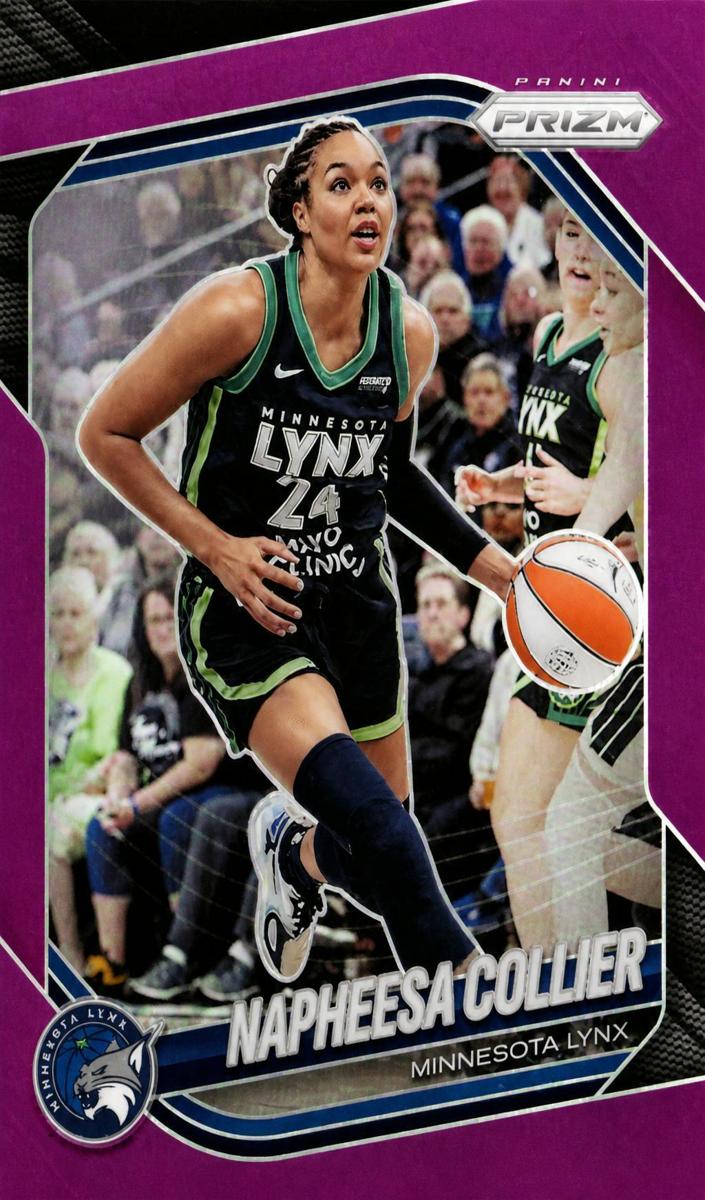 2025 Panini Prizm WNBA Basketball Purple Napheesa Collier #8