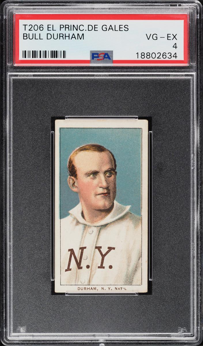 1909-11 T206 Baseball Bull Durham #NNO PSA 1.5