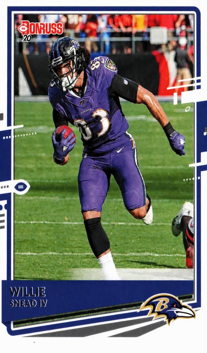 2020 Panini Donruss Football Willie Snead IV #38