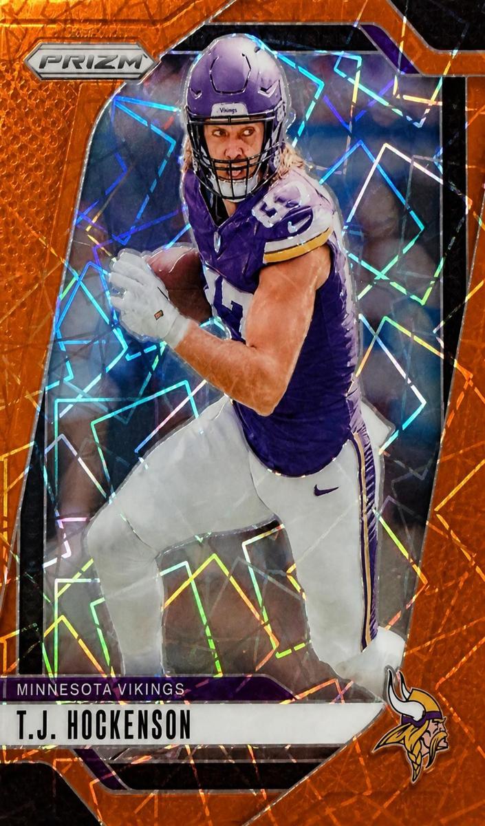 2024 Panini Prizm Football Lazer T.J. Hockenson #188
