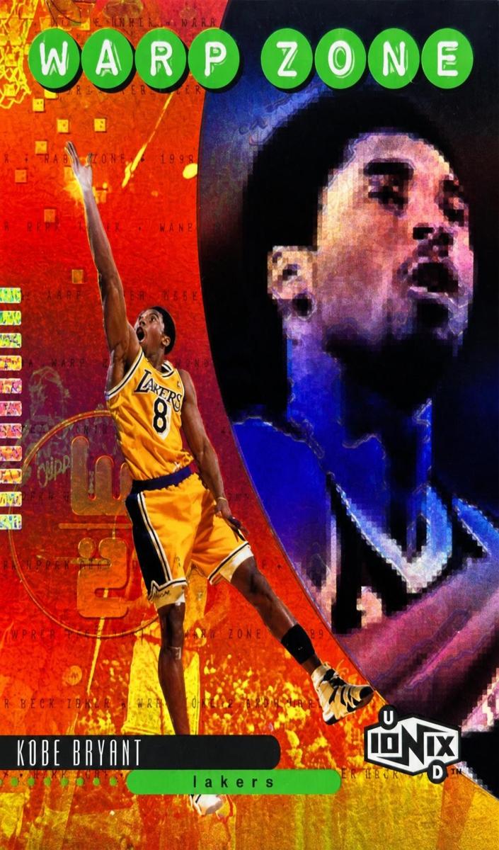 1998 Upper Deck Ionix Basketball Kobe Bryant #Z12
