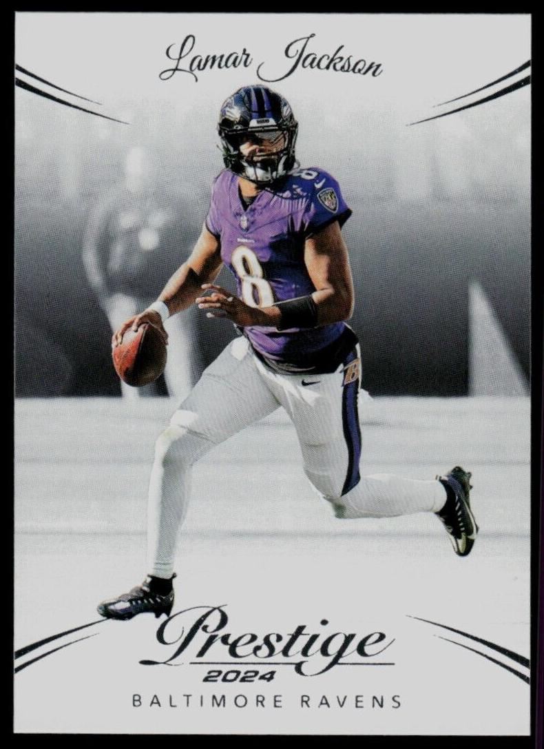 2024 Panini Prestige Football Lamar Jackson #20 PSA 10