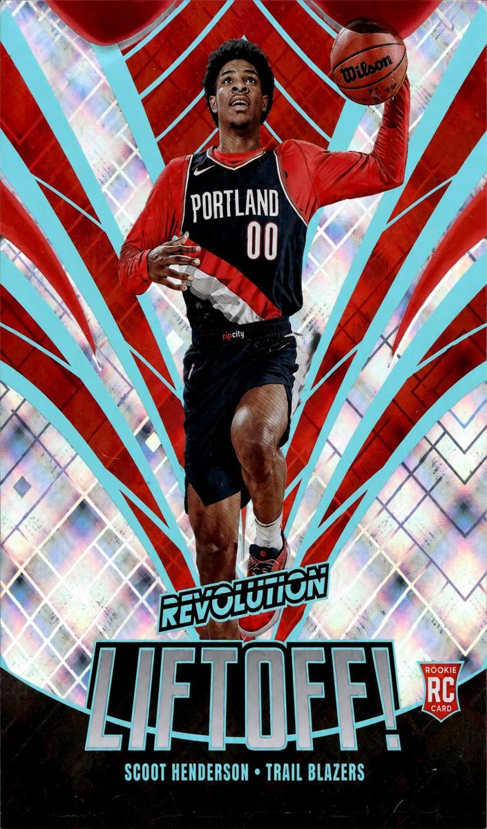 2023 Panini Revolution Basketball Cosmic Scoot Henderson #7 PSA 9