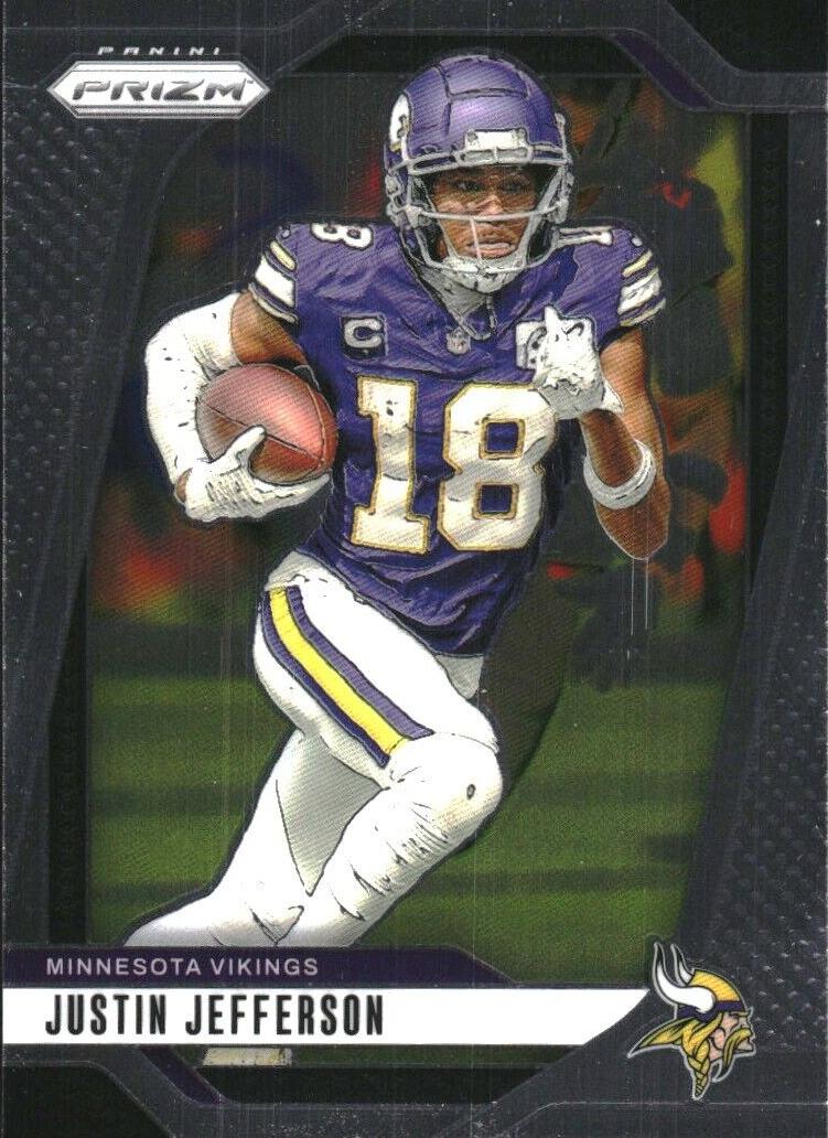 2024 Panini Prizm Football Justin Jefferson #187 SGC 9.5