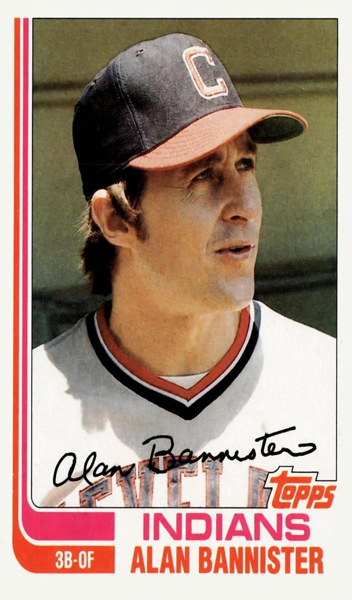 1982 Topps Baseball Alan Bannister #287 PSA 9