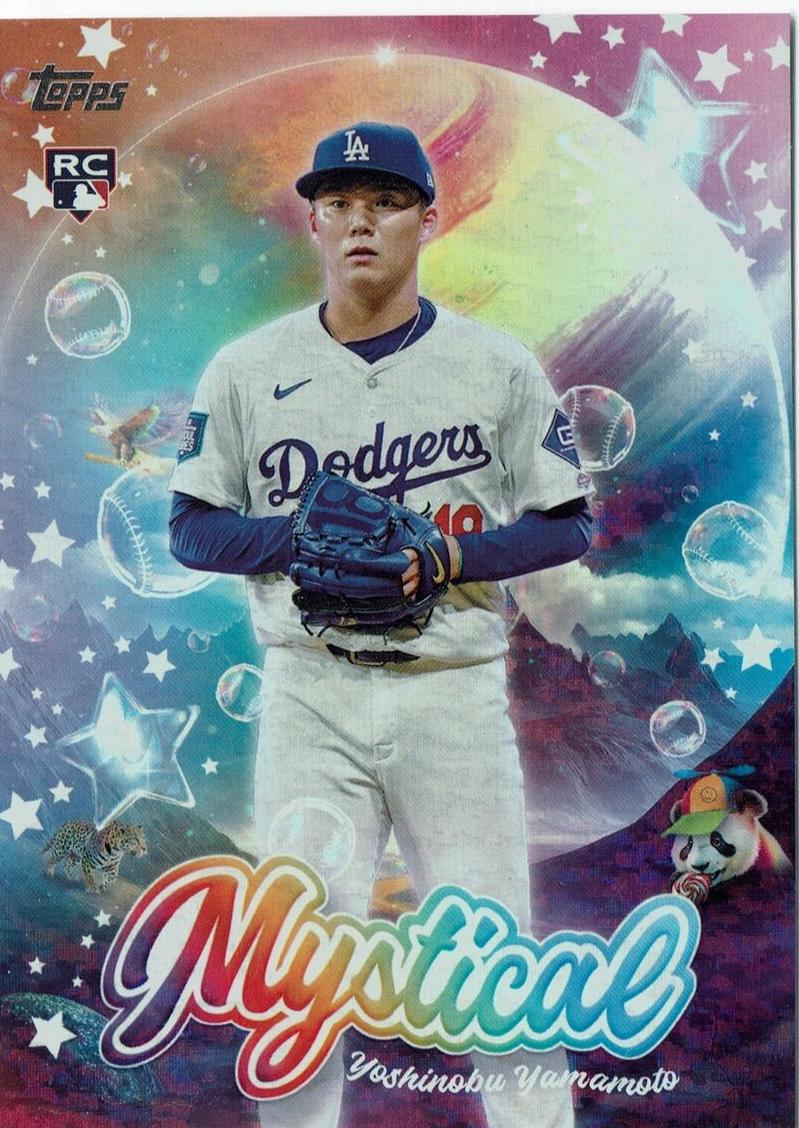 2024 Topps Update Baseball Yoshinobu Yamamoto #MYS-13 PSA 9