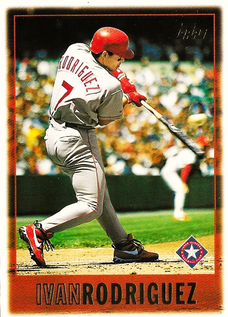 1997 Topps Baseball Ivan Rodriguez #340